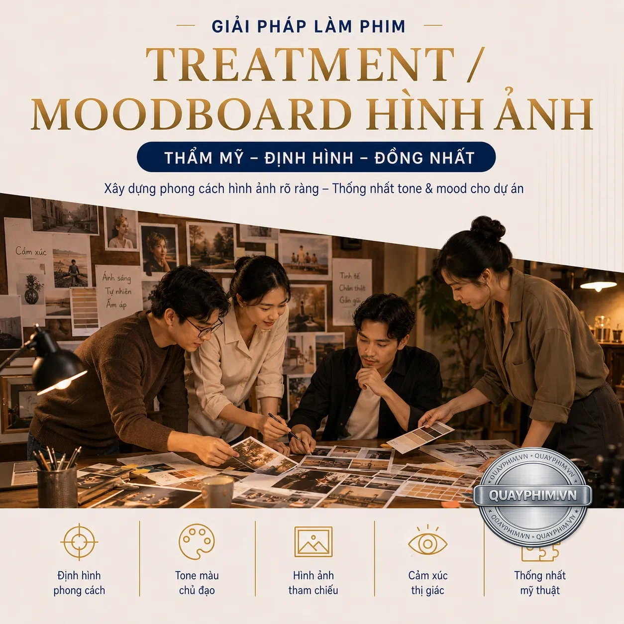 Treatment, moodboard hình ảnh
