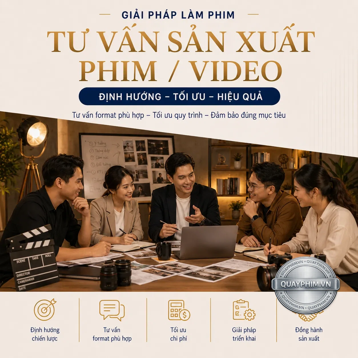 Tư vấn sản xuất phim, video
