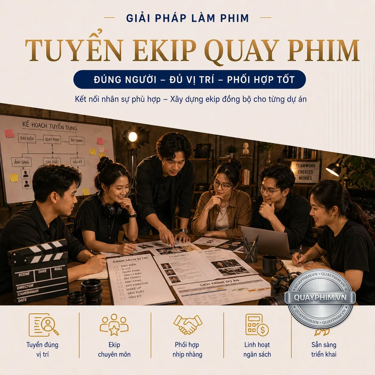 Tuyển ekip quay phim