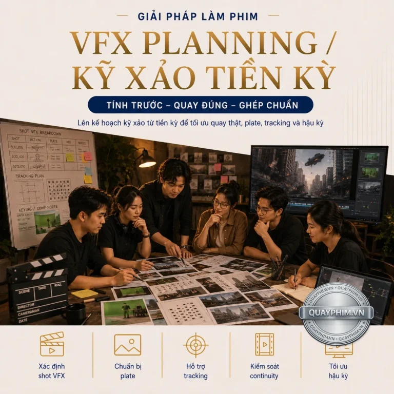 VFX planning, kỹ xảo tiền kỳ